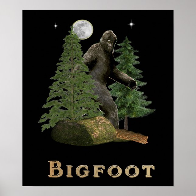poster med bigfoot (Framsidan)