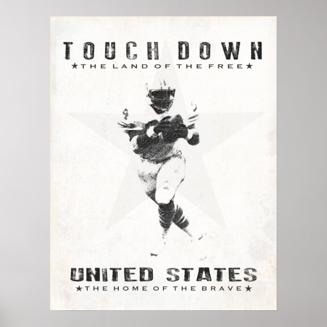 Poster med Coola fotboll Skriv ut (Framsidan)