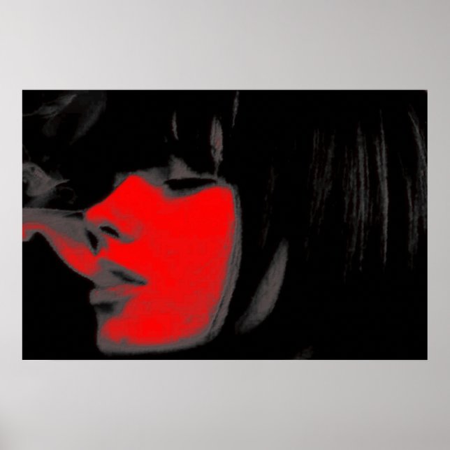 Poster med Coola Girl Print Version II (Framsidan)