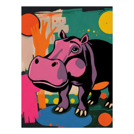 Poster med färgstarka uttryckssymboler perfect poster