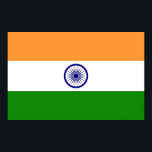 Poster med Flagga i Indien<br><div class="desc">Fantastiskt poster med flagga av Indien. Den här produkten har sitt anpassade.</div>