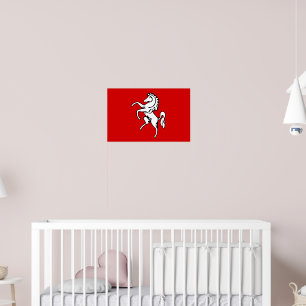 Poster med Flagga i Kent, England