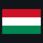 Poster med Flagga Ungern<br><div class="desc">Fantastiskt poster med Ungerns flagga. Den här produkten har sitt anpassade.</div>
