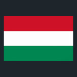Poster med Flagga Ungern<br><div class="desc">Fantastiskt poster med Ungerns flagga. Den här produkten har sitt anpassade.</div>
