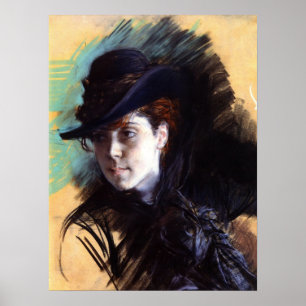 Poster med Giovanni Boldini-målning