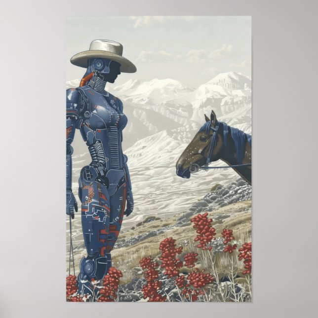 Poster med häftande vetenskaplig illustration (Framsidan)