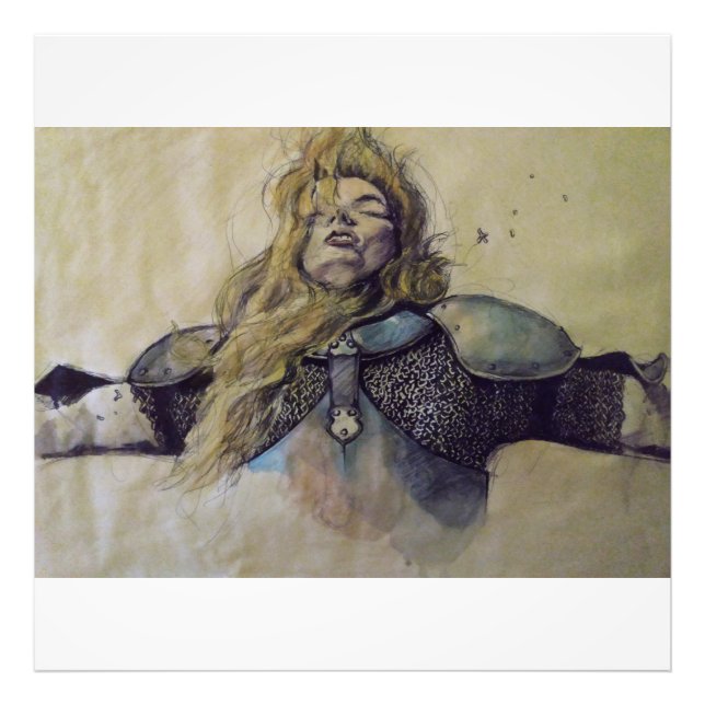 Poster med häpnadsväckande ljud från Arc Wall Art: (Framsidan)