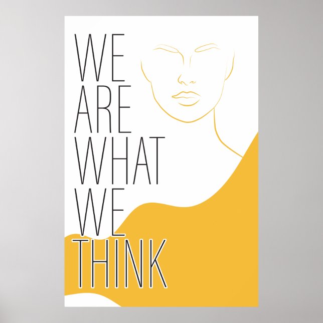 Poster med inspirationsmeddelande (Framsidan)