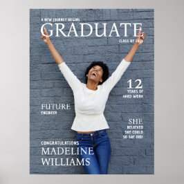 Poster med magasinomslag Photo Studenten