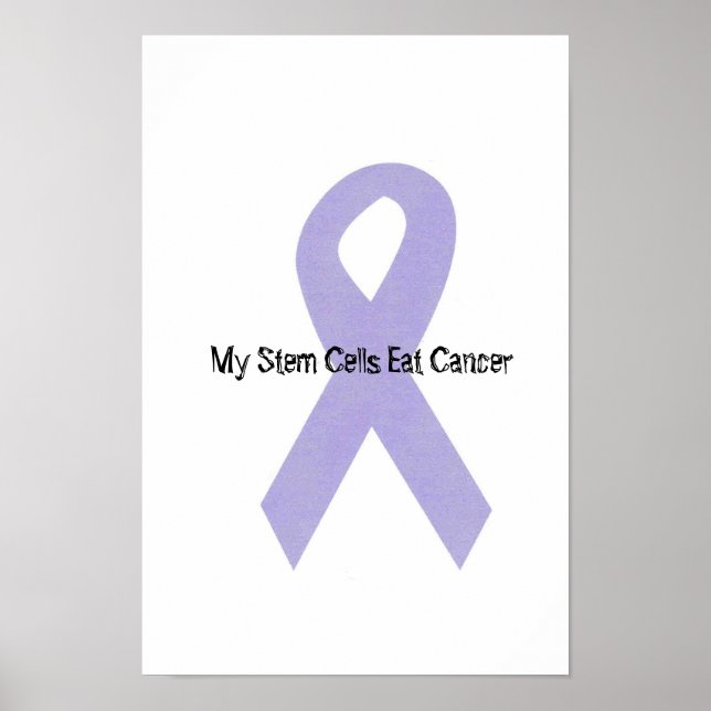 Poster med menyfliksområdet Cancer Support (Framsidan)