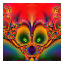 Poster med munkavle (12 x 12 tum)