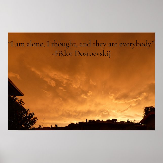 Poster med offert. (Framsidan)