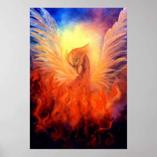 Poster med Phoenix-Stigning (Framsidan)