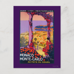 Poster med säljfrämjande åtgärder vykort