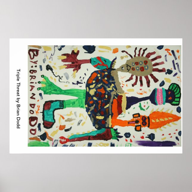 Poster med trippelhot (Framsidan)