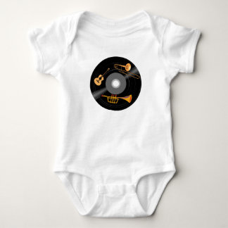 Poster med trumpet, gitarr och trombone t shirt