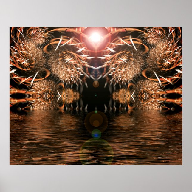 Poster med vass fokusram (Framsidan)