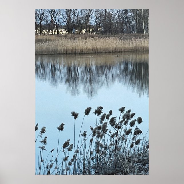 Poster med vattenmagasin (Framsidan)