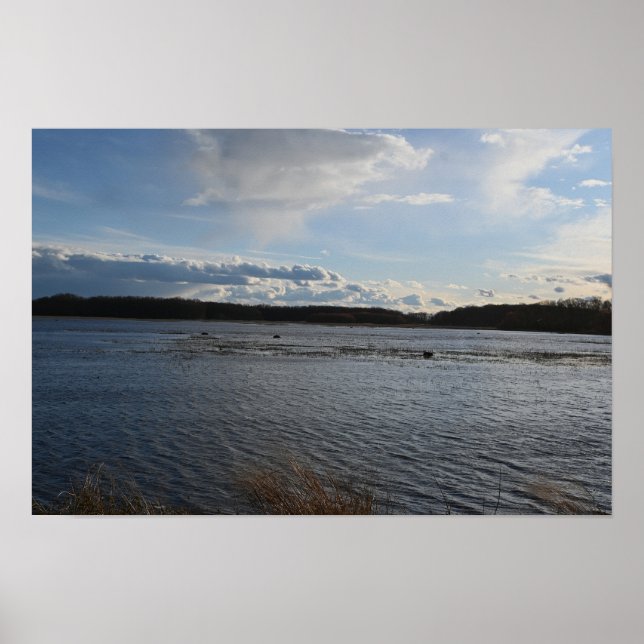 Poster med vattenmagasin (Framsidan)