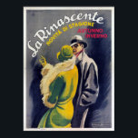 Poster med Vintage Italiensk Mode-utskrift<br><div class="desc">Poster med vintage italiensk mode-utskrift från tidigt 1900-talet. Snälla, låt oss veta om ni vill ha några förändringar som skulle glädja er. Vi är lycklig för att hjälpa till om du behöver några ändringar i layouten, t.ex. färg, ton, storleka eller andra tillägg, t.ex. din egen unika text. Kontakta oss och...</div>
