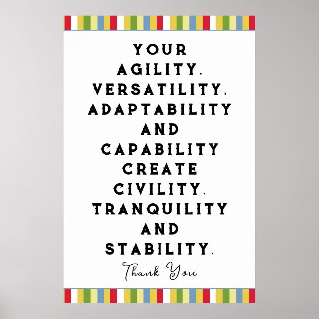 Poster medarbetaravskrivning (Framsidan)