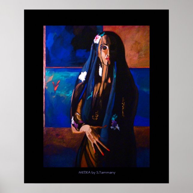 Poster: MEDEA av S.Tammany Poster (Framsidan)