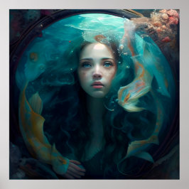 Poster mermaid