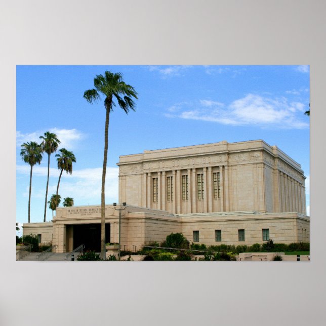 Poster Mesa Arizona Temple (Framsidan)