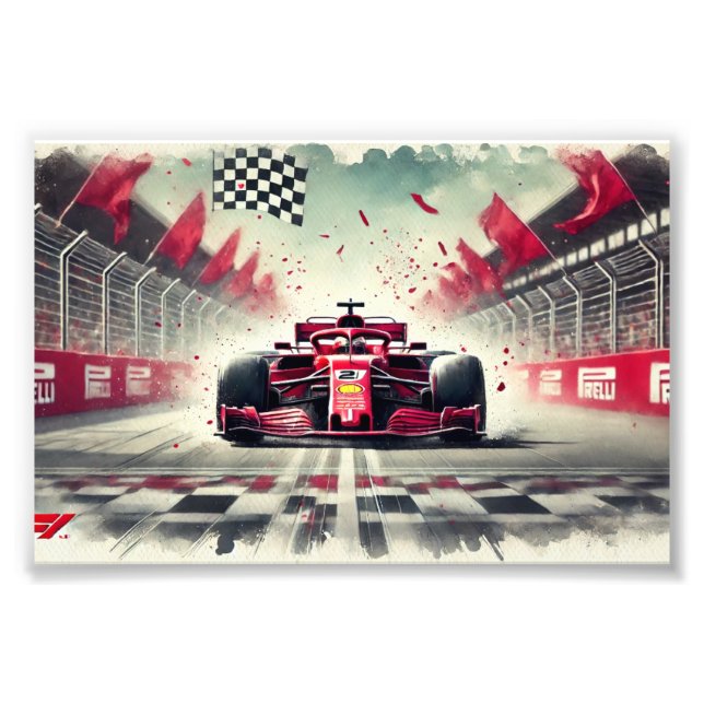 poster met formule 1 (Framsidan)