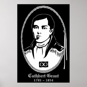 Poster Metis Hero Poster Cuthbert Grant Prints