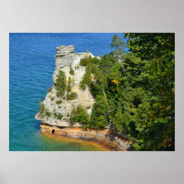 Poster/Miners Castle Upper Peninsula Michigan Poster (Framsidan)
