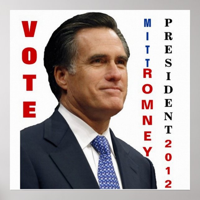 Poster Mitt Romney 2012 (Framsidan)