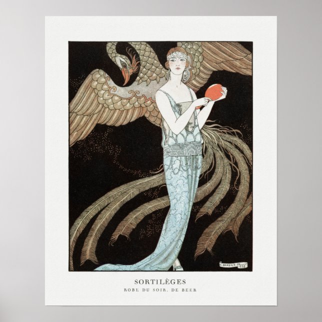 POSTER: MODE ILLUSTRATION : GEORGE BARBIER POSTER (Framsidan)