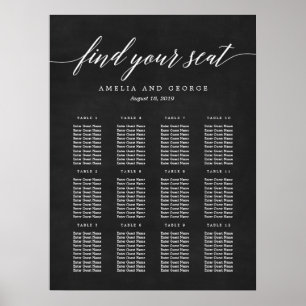 Poster modernt skriptmonteringsdiagram