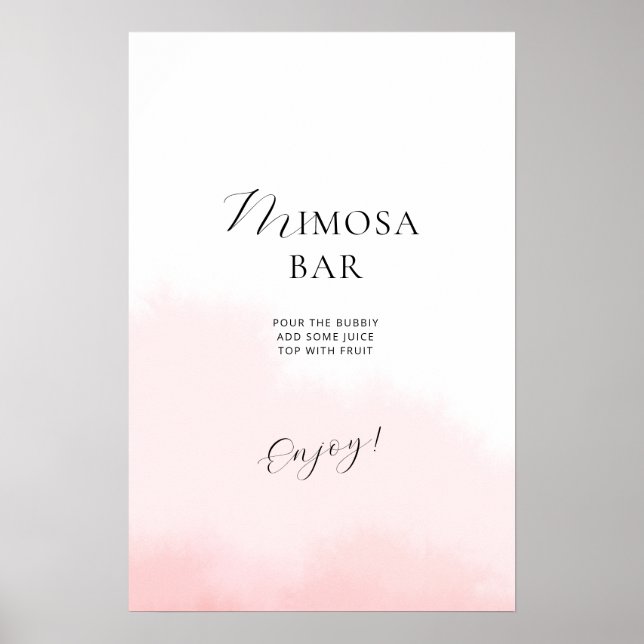 Poster Möhippa i elegant stil. (Framsidan)