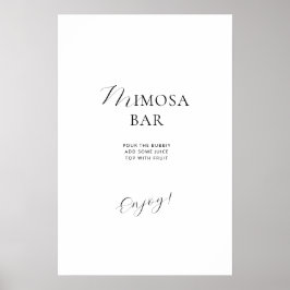 Poster Möhippa i elegant stil.