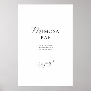 Poster Möhippa i elegant stil.
