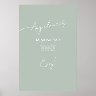 Poster Möhippa i elegant stil.