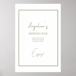 Poster Möhippa i elegant stil.