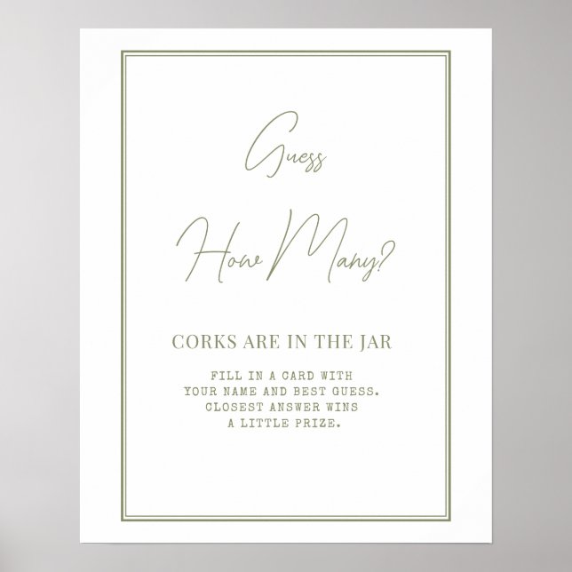 Poster Möhippa i elegant stil. (Framsidan)