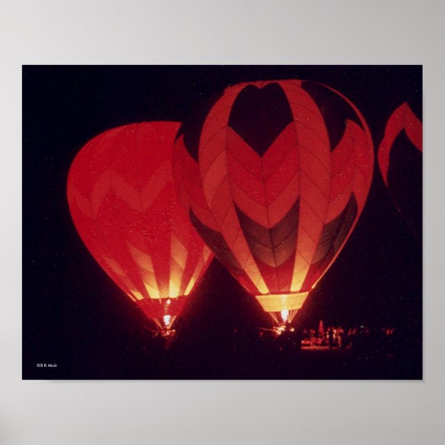 Poster - morgonglöd (Framsidan)