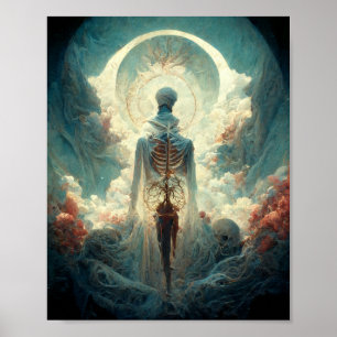 Poster Mörk av återförd Odöda för Fantasy Art