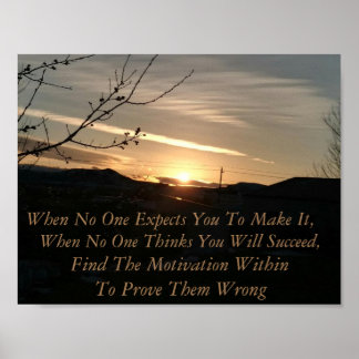 Poster motivation