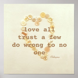 poster motiveringscitat på kärlek med hjärta