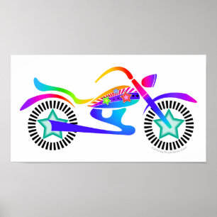 Poster MOTORCYKEL