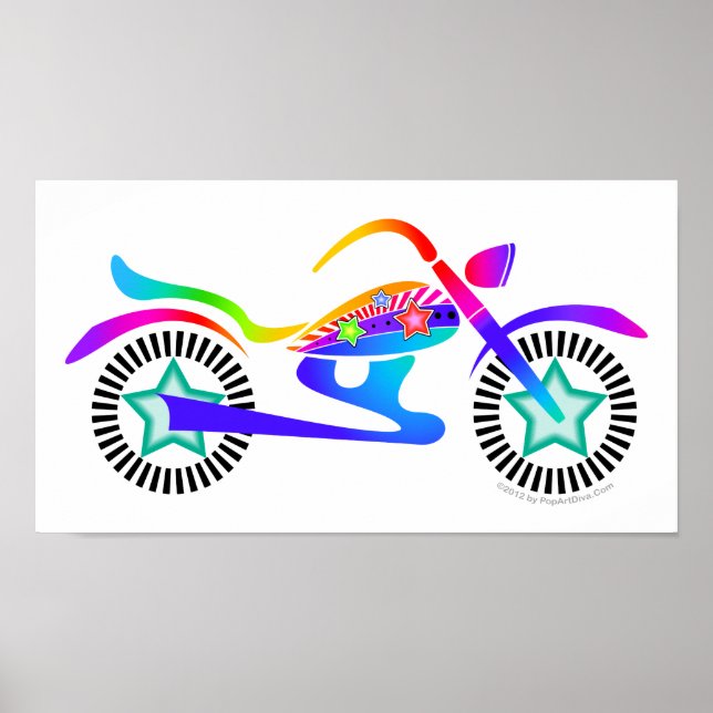 Poster MOTORCYKEL (Framsidan)