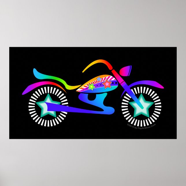 Poster MOTORCYKEL (Framsidan)