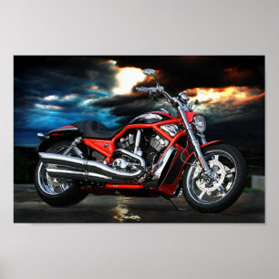 Poster:Motorcykel Poster