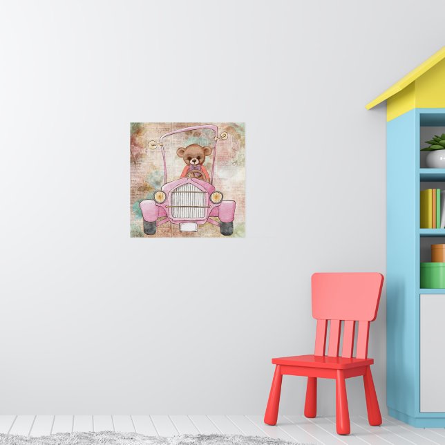 Poster nalle (Barnkammare 1)