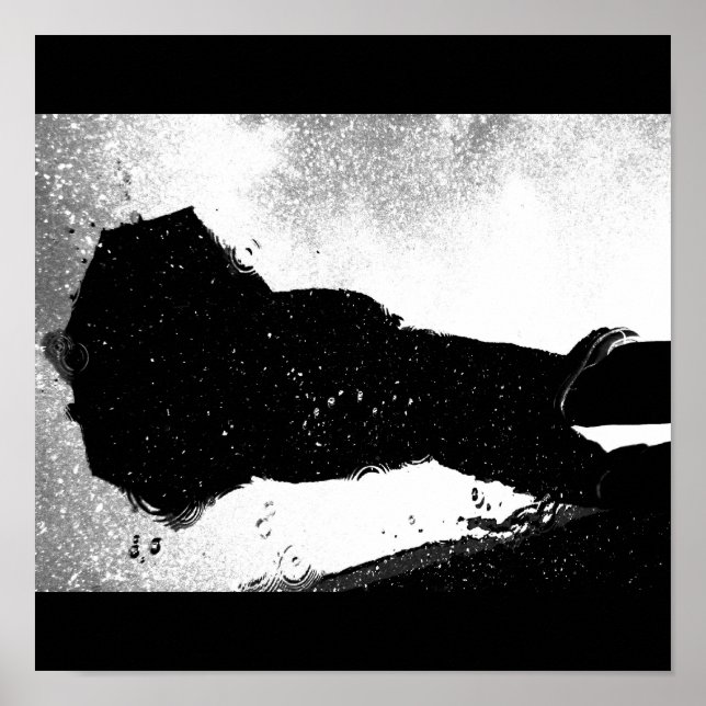 Poster-naturkonst av regn-28 poster (Framsidan)